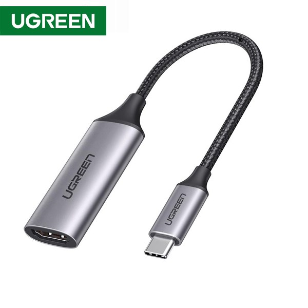USB ადაპტერი UGREEN 70444 USB Type C to HDMI 2.0 4K@60 Hz Thunderbolt 3 Convertor for MacBook / PC gray